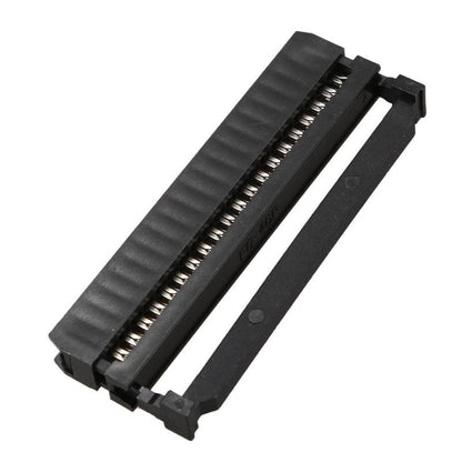 40 Way 40 Pin Dual Row IDC Female Line Socket Flat Ribbon Cable Header Connector - techexpress nz