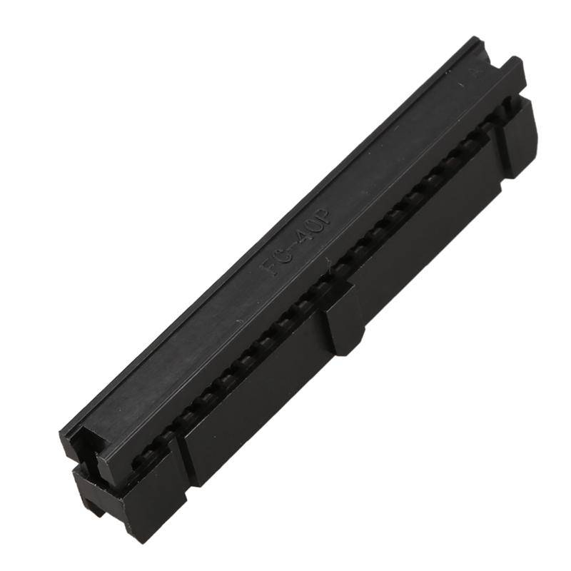 40 Way 40 Pin Dual Row IDC Female Line Socket Flat Ribbon Cable Header Connector - techexpress nz