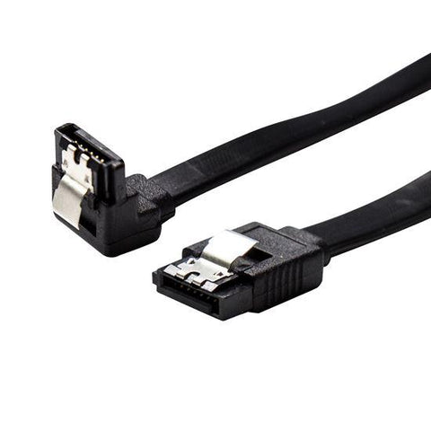 1 Meter long SATA cable Sata 3 High Speed 6GBs right angle 1M 100cm - techexpress nz