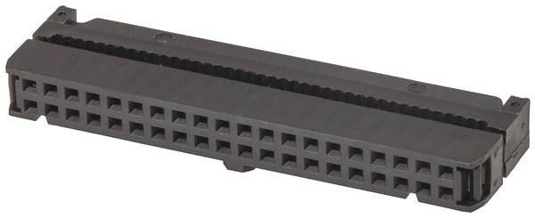 40 Way 40 Pin Dual Row IDC Female Line Socket Flat Ribbon Cable Header Connector - techexpress nz