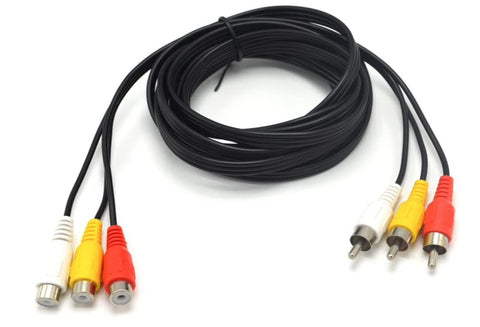 3m Male to Female RCA Extension Cable