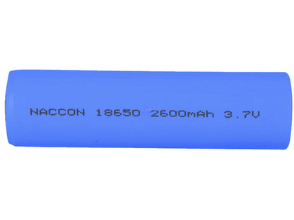 18650 Rechargeable Li-Ion Battery 2600mAh 3.7V