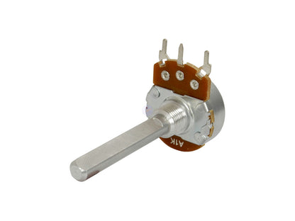 1k Ohm Linear (B) Single Gang 24mm Potentiometer
