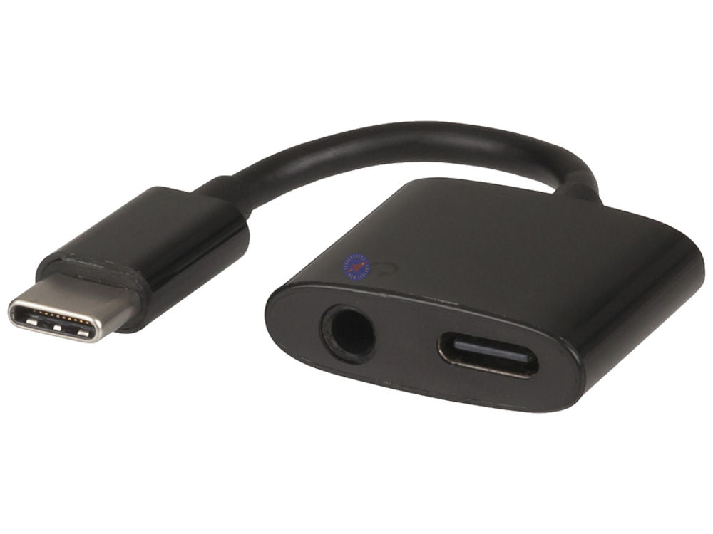 2-In-1 USB Type-C and 3.5mm Audio Adaptor