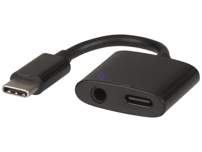 2-In-1 USB Type-C and 3.5mm Audio Adaptor
