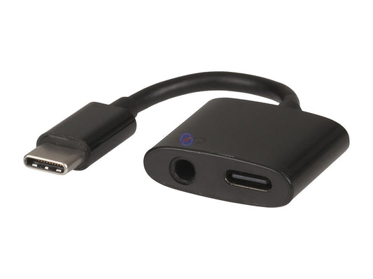 2-In-1 USB Type-C and 3.5mm Audio Adaptor