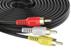 20m 3x RCA to 3x RCA AV Audio Video AV Cable