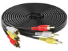 20m 3x RCA to 3x RCA AV Audio Video AV Cable