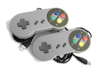 2x Super Nintendo SNES USB game controller gamepad for PC MAC Pi RetroPie (2PCS) - techexpress nz