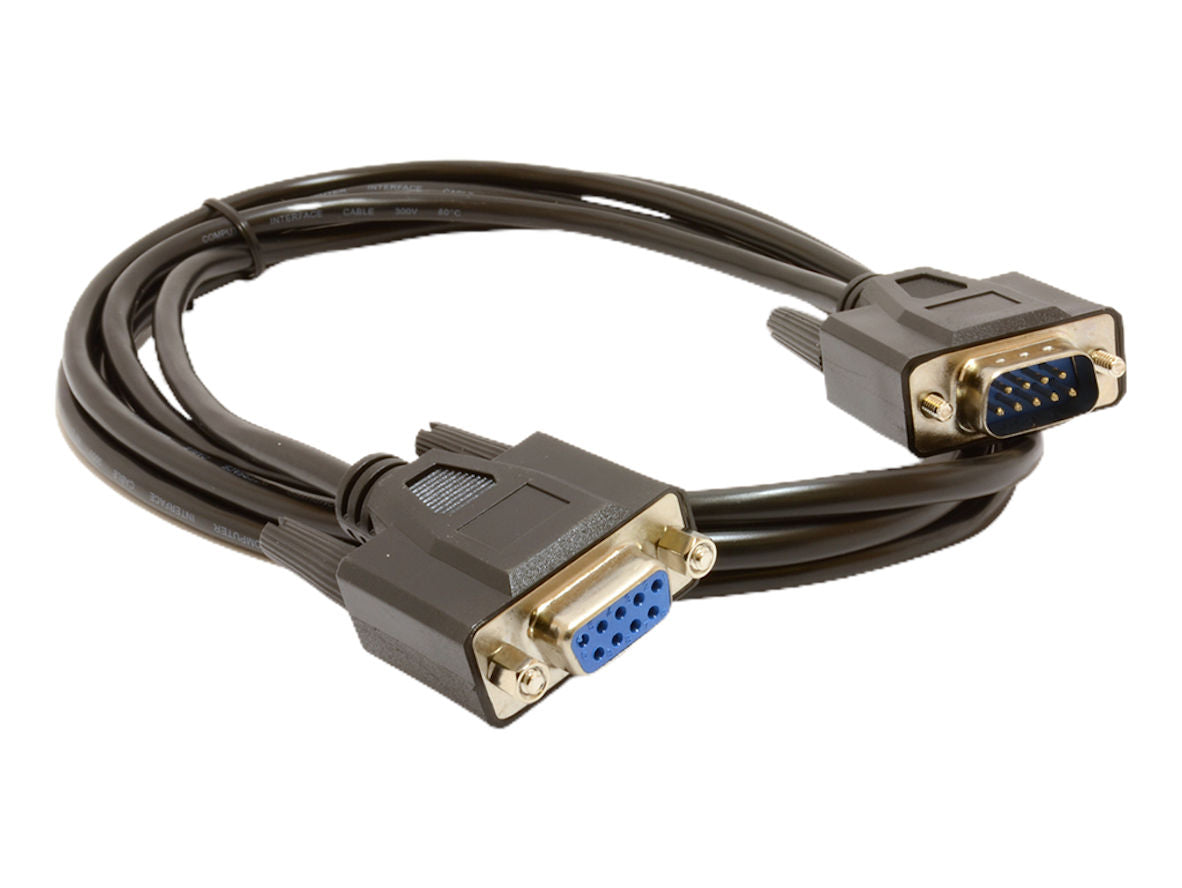 3 Meter 9 Pin DB9 D9 Male to Female Serial Extension Cable cord 3M ...