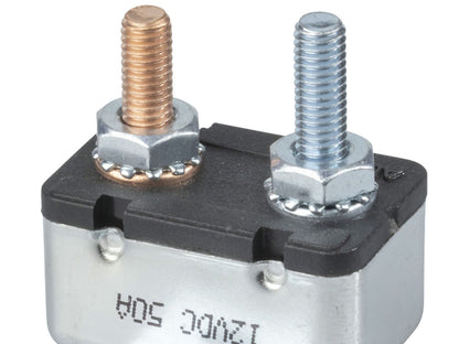 Chassis Mount Autoreset Circuit Breaker 50A 12VDC