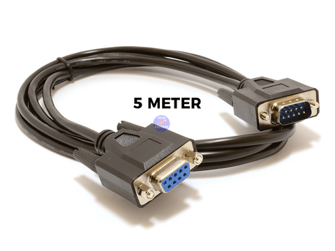 5 Meter 9 Pin DB9 D9 Male to Female Serial Extension Cable cord 5M - techexpress nz