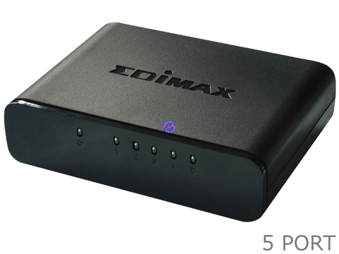 5 Port Fast Ethernet Network Desktop Switch RJ45 Internet Sharing - techexpress nz