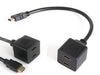 HDMI Splitter 2 Way 1 In 2 Out Y Adapter Cable
