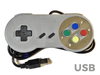 2x Super Nintendo SNES USB game controller gamepad for PC MAC Pi RetroPie (2PCS) - techexpress nz