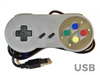 Super Nintendo SNES dog bone USB game controller gamepad for PC MAC Pi RetroPie