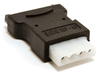 SATA to standard 4 Pin Molex Female Socket Power plug adapter converter - techexpress nz