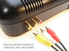 Sega Master System 2 Composite Audio Video AV Cable Mod Kit - techexpress nz