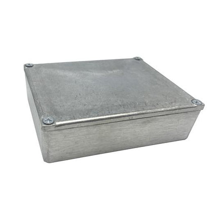 Economy Die-cast Aluminum Boxes - 119 x 93.5 x 34mm - techexpress nz
