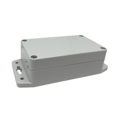IP65 Sealed Polycarbonate Enclosures - Light Grey with Mounting Flange - 115(W) x 65(D) x 40(H)mm - techexpress nz