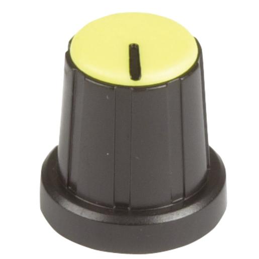 Yellow Push On Style Knob - techexpress nz