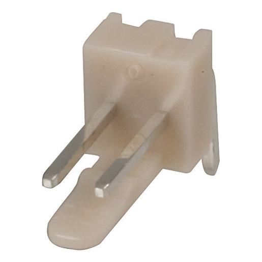 2 Pin 0.1 90-degree Locking Header - 2.54 pitch - Single - techexpress nz
