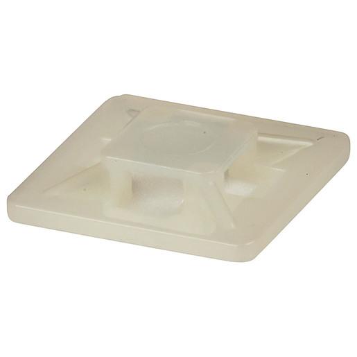21mm Square Adhesive Tie Mounts - Pk.10 - techexpress nz