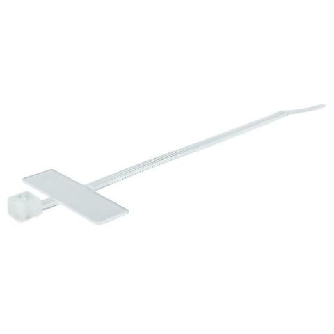 100mm Label Cable Ties Pk 20 - techexpress nz