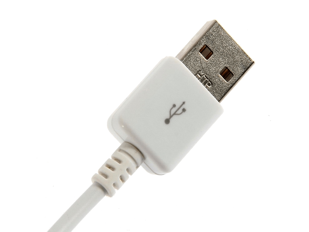 White Micro USB phone charging charger data sync cable cord lead for S ...