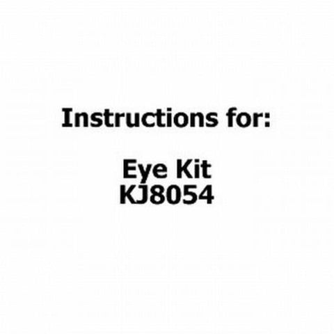 Instructions for Eye Kit KJ8054 - techexpress nz