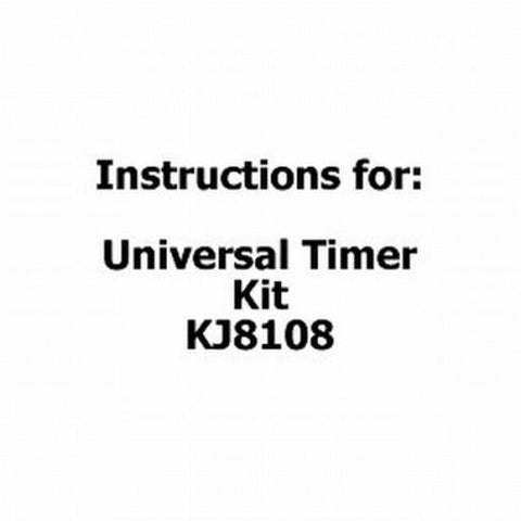 Instructions for Universal Timer Kit - KJ8108 - techexpress nz