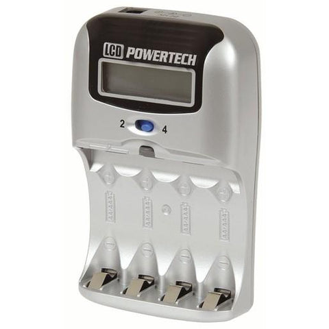 Fast Two Hour AA/AAA Ni-MH Battery Charger - techexpress nz