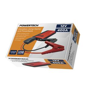 12V 400A Car Glovebox Jump Starter and Powerbank - techexpress nz