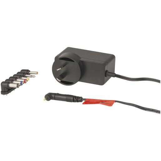 9V DC 1.8A slim power supply with 7 DC adapter plugs