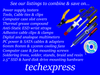 10 Pair Disconnect Module test cable with Alligator Clips - techexpress nz