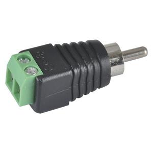 RCA Plug with Screw Terminals - techexpress nz