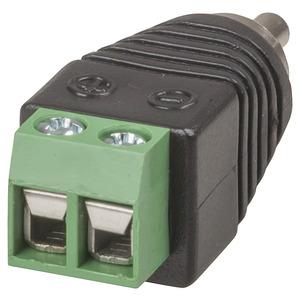 RCA Plug with Screw Terminals - techexpress nz