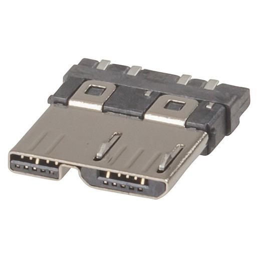 USB Plug PCB Mount Micro Type B 3.0 - techexpress nz