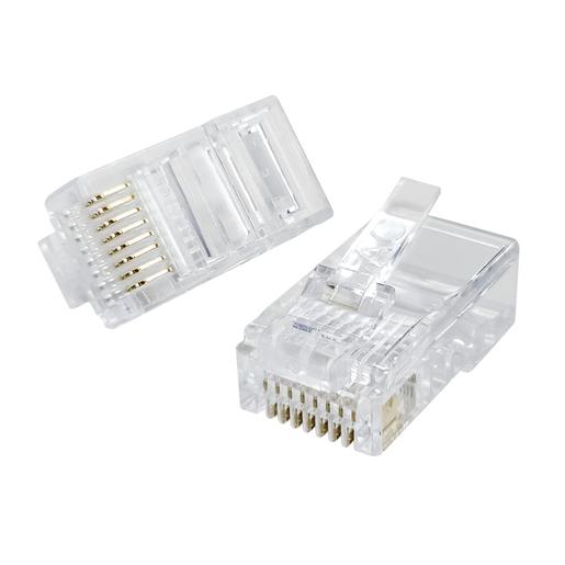 8 Pin US Type Telephone Plugs for Stranded Cable techexpress nz