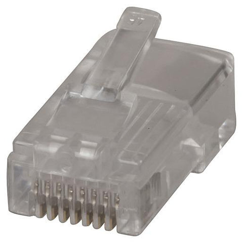 8 Pin US Type Telephone Plug For Solid Core Cable - techexpress nz