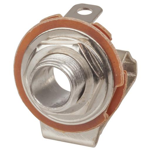 6.5mm Mono Chassis Socket - Unswitched - techexpress nz