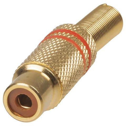 RCA Gold Line Socket WITH SPRING - techexpress nz