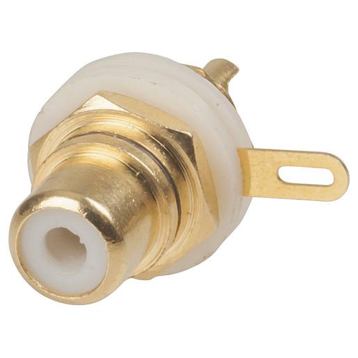 Black HIGH QUALITY RCA Gold INSULATED Socket - techexpress nz