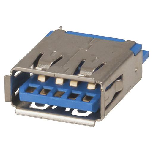 USB Type A PCB Mount Socket - techexpress nz