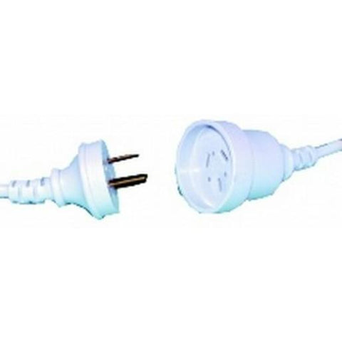 3m White Mains Extension Cable - techexpress nz