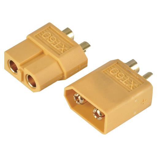 XT60 2 Way Bullet Connectors - Plug and Socket - techexpress nz