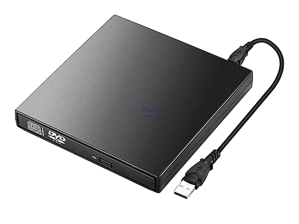Slim Portable External USB optical CD-ROM Drive DVD Player Reader Writ ...