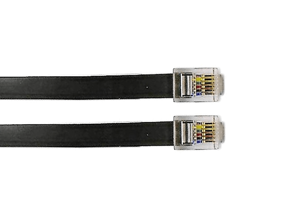 20 Meter Male RJ11 to Male RJ11 cable cord 6P6C 6 pin 6 core 20M RJ-11 ...