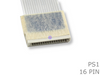 16 Pin PS1 Console CD ROM Laser Lens Extension Ribbon Cable - techexpress nz