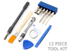 13 Piece Nintendo Switch & Nintendo Switch Lite Disassemble Repair Tool Kit Set - techexpress nz